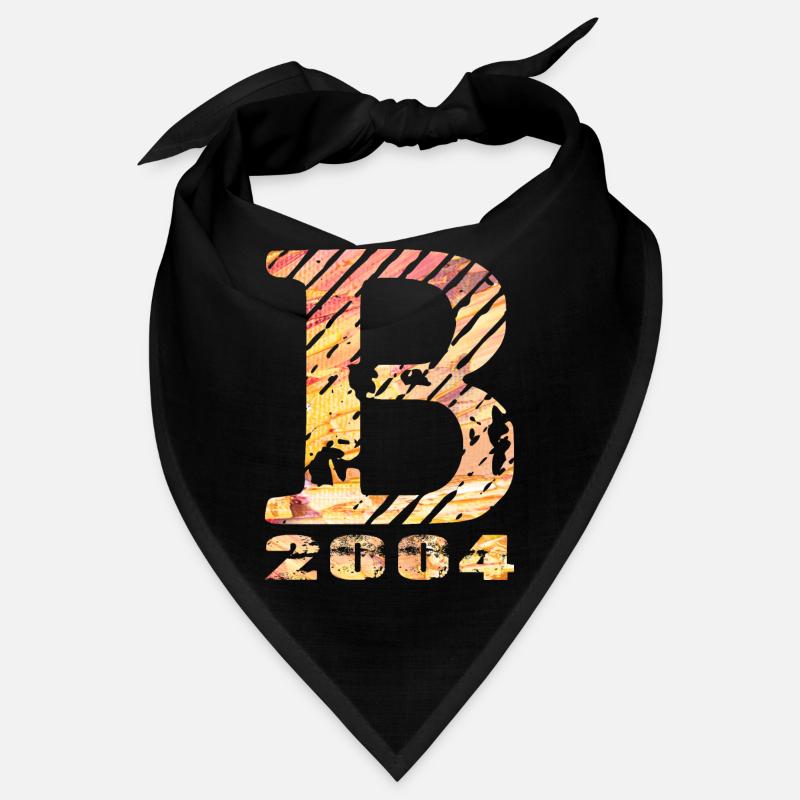 B 2004 Nom Année de naissance Cadeau Bandana