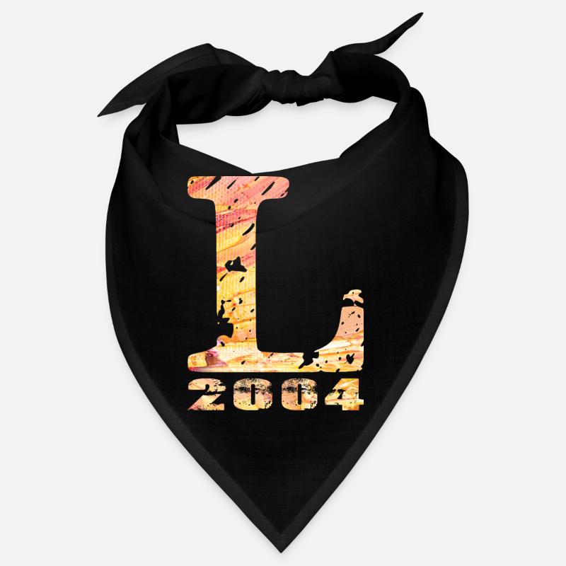 L 2004 Nom Année de naissance Cadeau Bandana