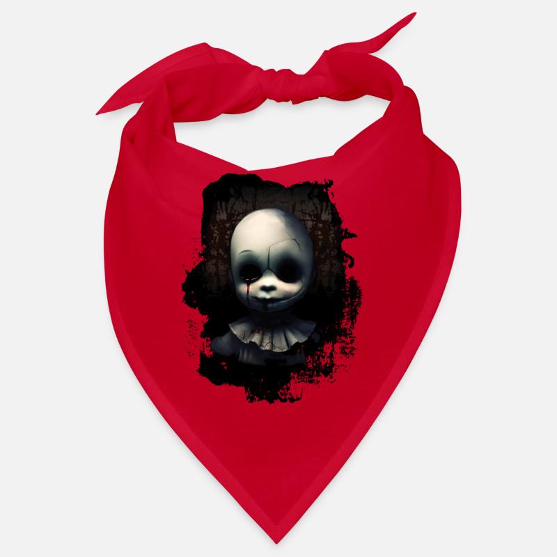 Broken doll face Bandana