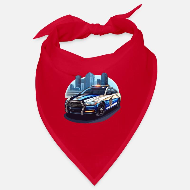 Polizei Auto Bandana