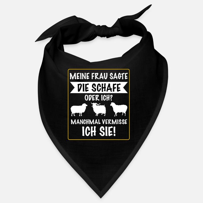 Schaf Schafe Hirte Schäfer Schafbesitzer Geschenk Bandana