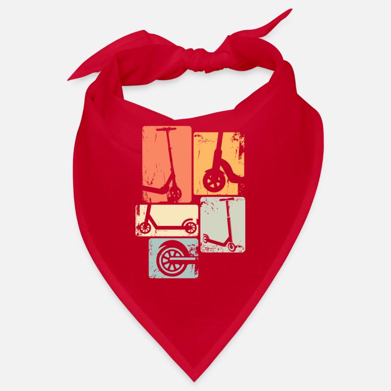 Scooter Roller Stunt Retro Tretroller Bandana