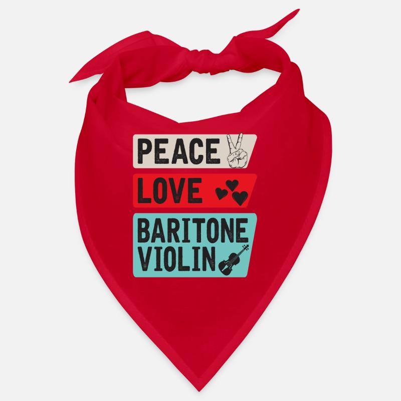 Baritone Violin Instrument Orchestra Bandana