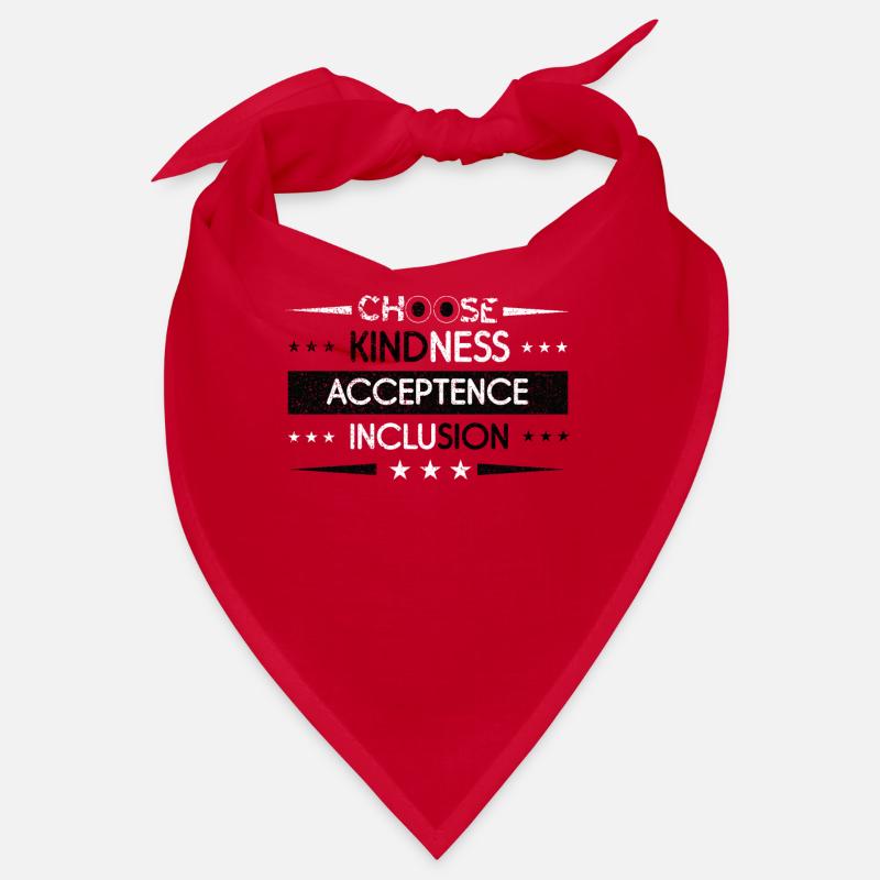Acceptance Peace Kindness Awareness Unity Day Bandana