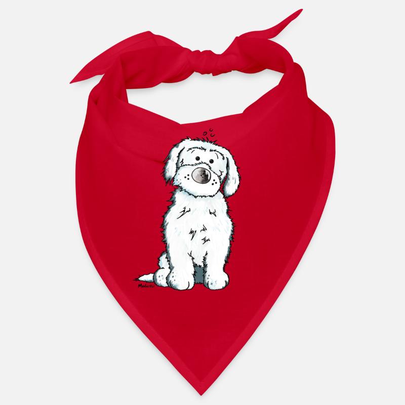 Pfiffiger Malteser - Hund Bandana