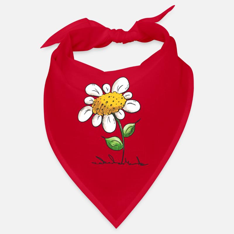 Fleur dessin animé - Cadeau Bandana