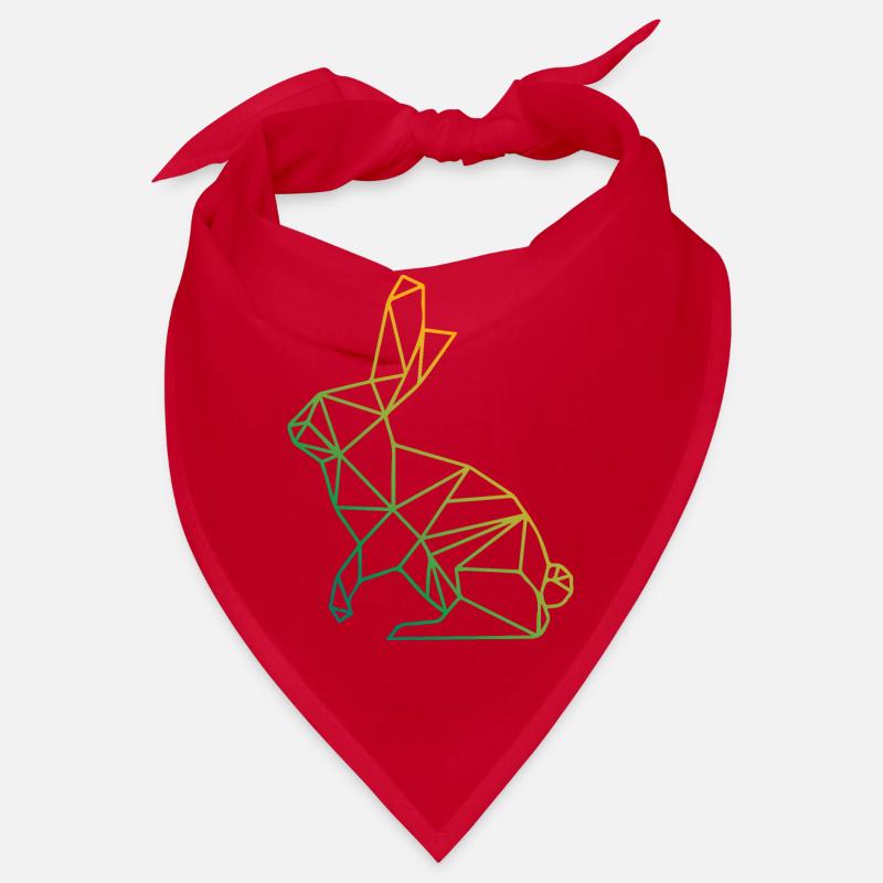 Hare wilderness abstract Bandana
