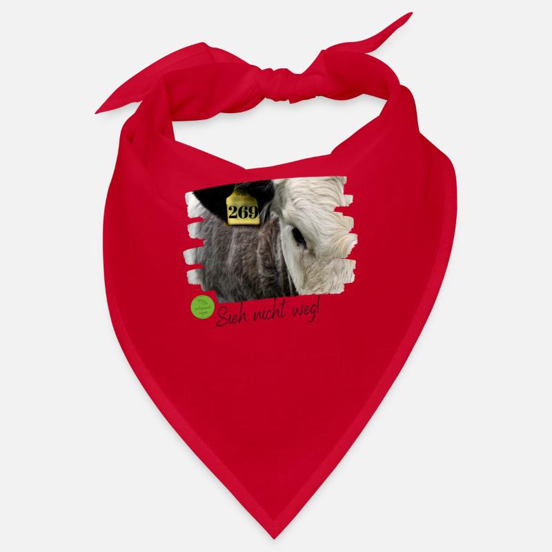 Vache : Ne regarde pas! Bandana