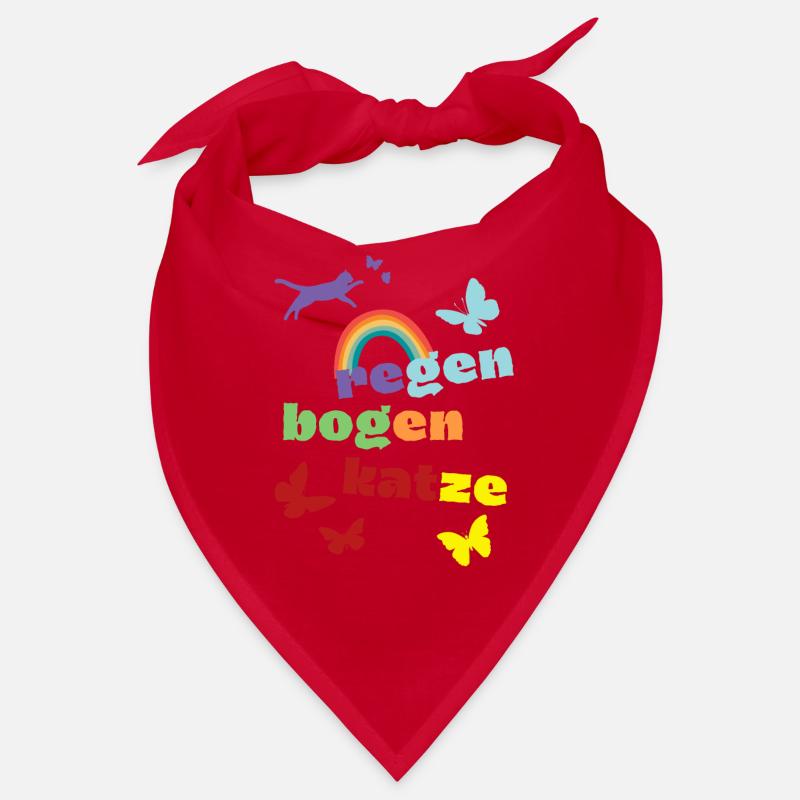 Chat arc-en-ciel - chemise de deuil - perte Bandana