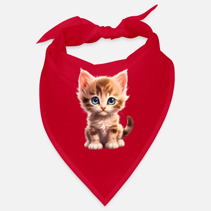 Chaton mignon Bandana