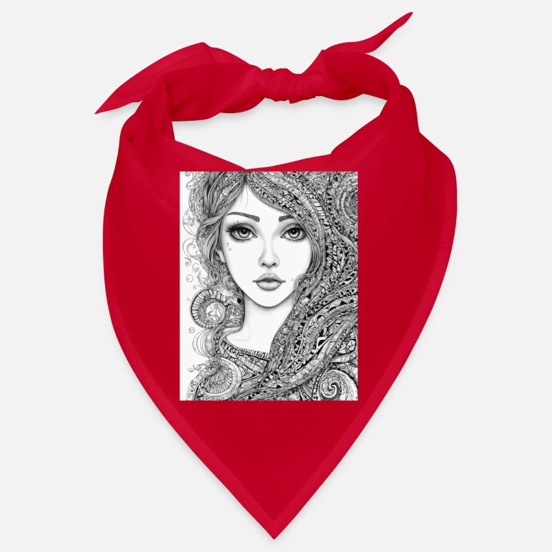 Abstract portrait Bandana
