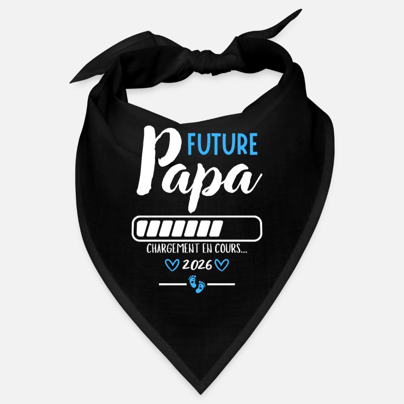 Future Dad 2026 Humor Pregnancy Loading Bandana