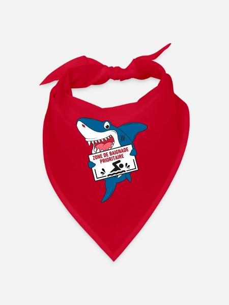 Prioritätsschwimmbereich - Bandana - Rot - Vorne