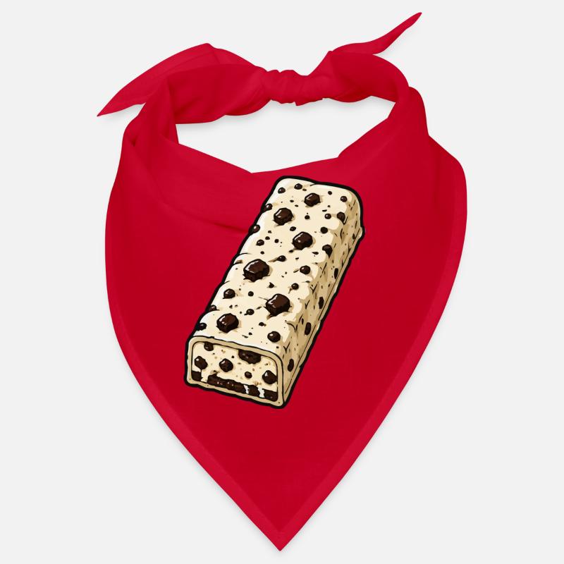 Barre de chocolat avec motif de pépites de chocolat Bandana