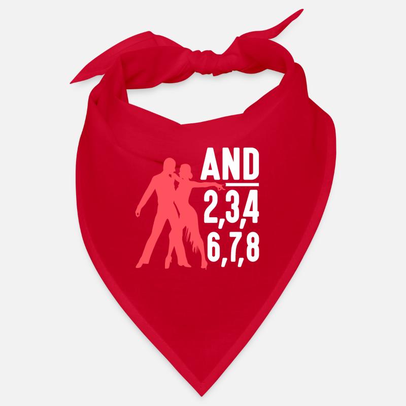Danseur de salsa Lain Dancing et 2,3,4 6,7,8 Salsa Bandana