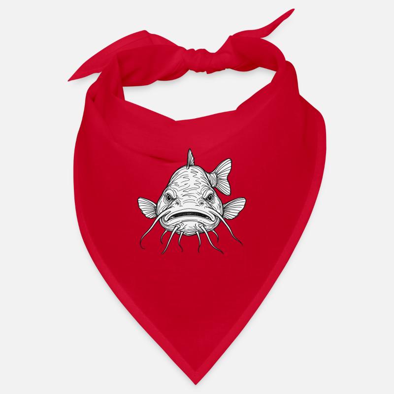 Lugubre poisson-chat expression de poisson Brombachsee Bandana