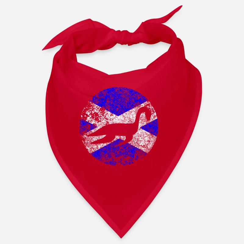 Loch Ness Monster Scottish Flag Bandana