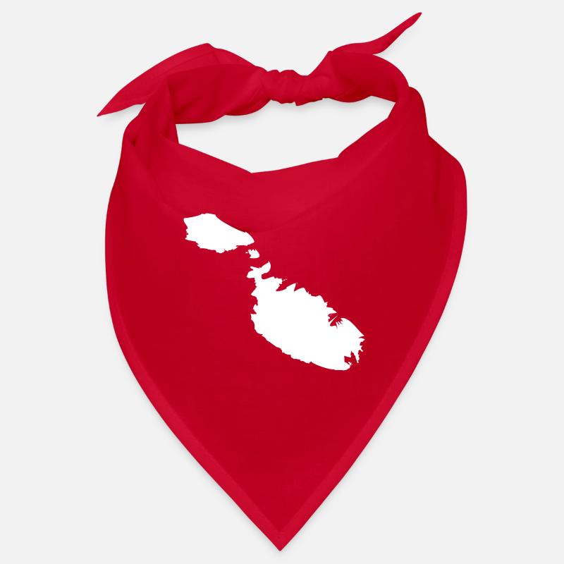 Malta map flag Bandana
