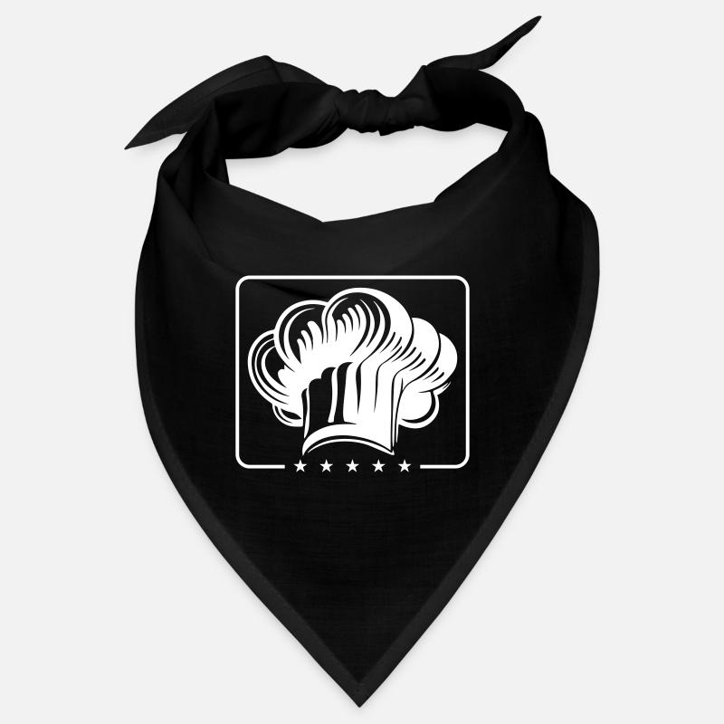 Chef's Hat Chef Symbol Bandana