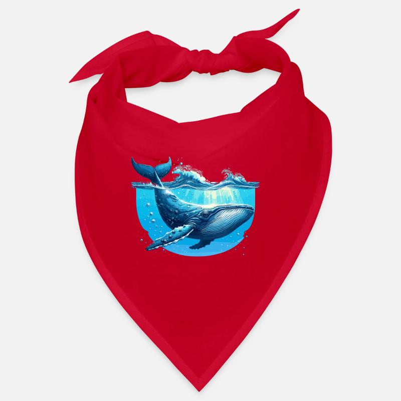 Baleine bleue Bandana