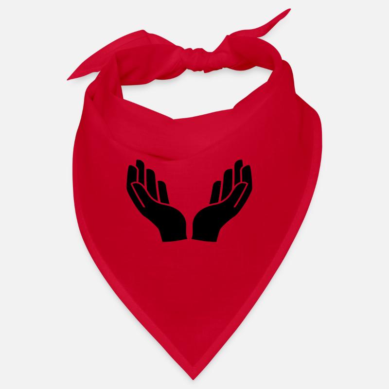 Icône d’icône de mains Bandana