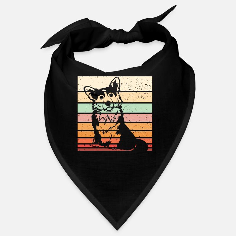 Corgi Retro Bandana