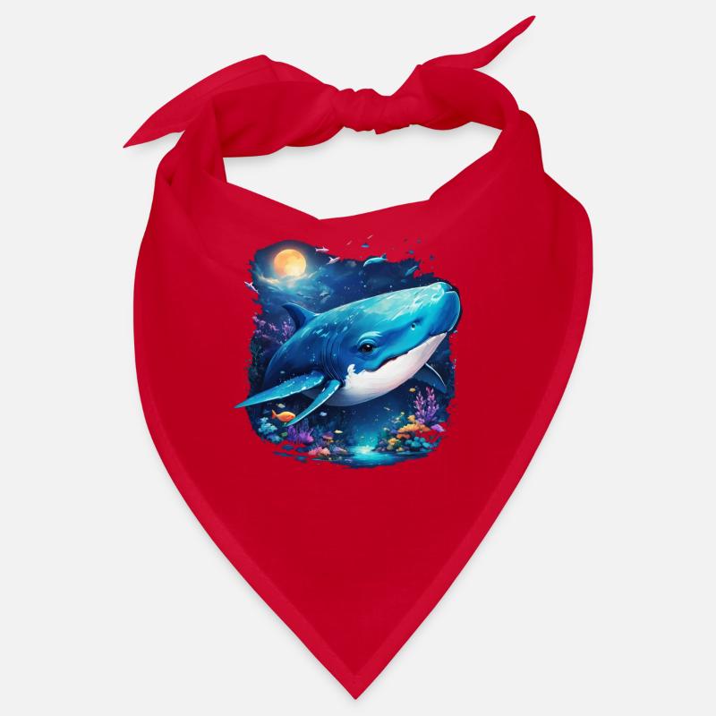 Baleine bleue Bandana