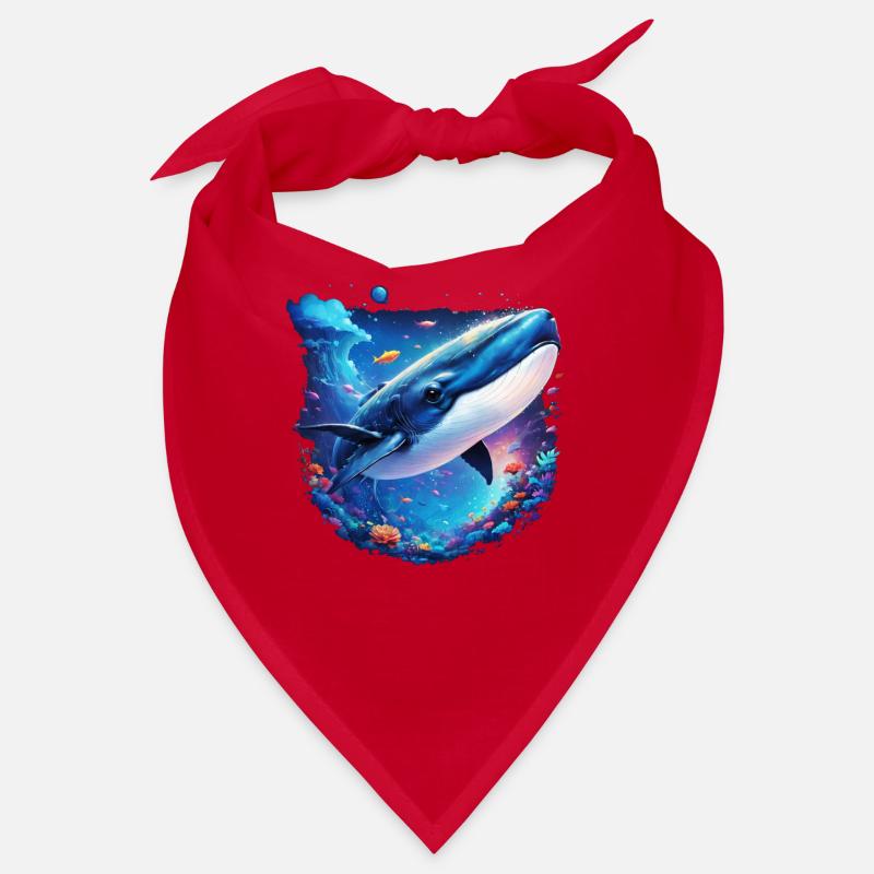 Baleine bleue Bandana