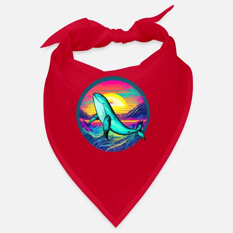 Baleine bleue Bandana