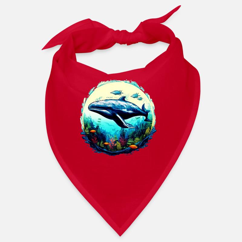 Baleine bleue Bandana