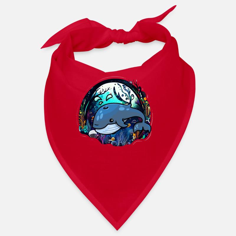 Baleine bleue Bandana