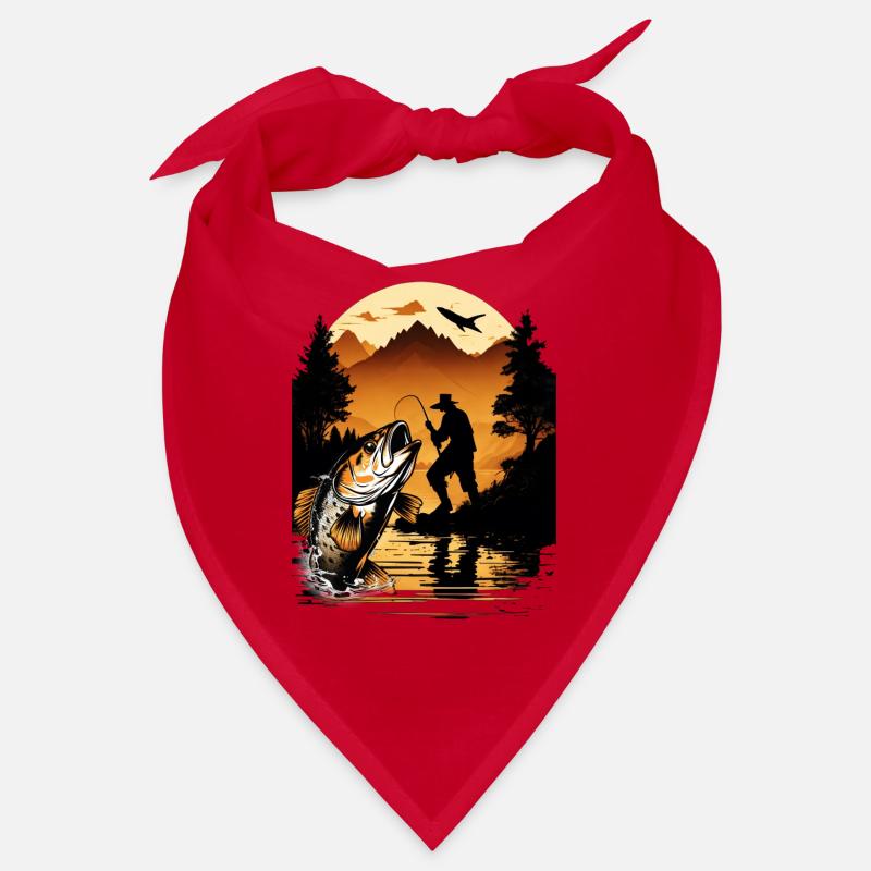 Bass Fish Bandana
