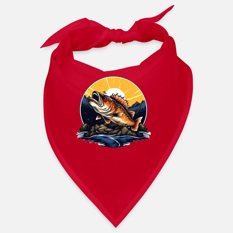 Bass Fish Bandana