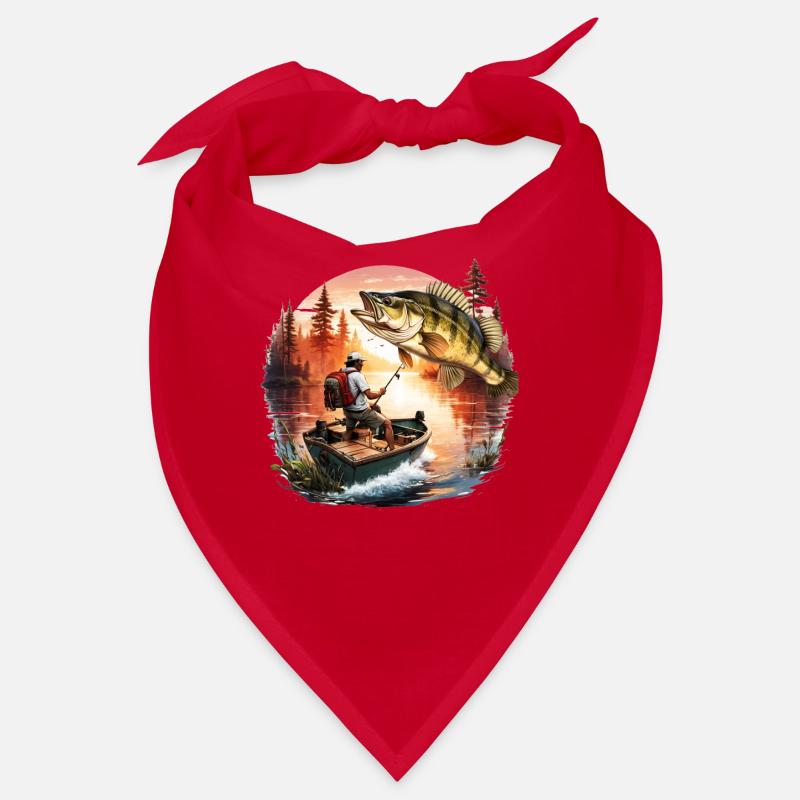 Bass Fish Bandana
