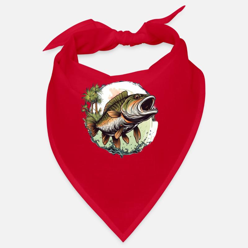 Bass Fish Bandana