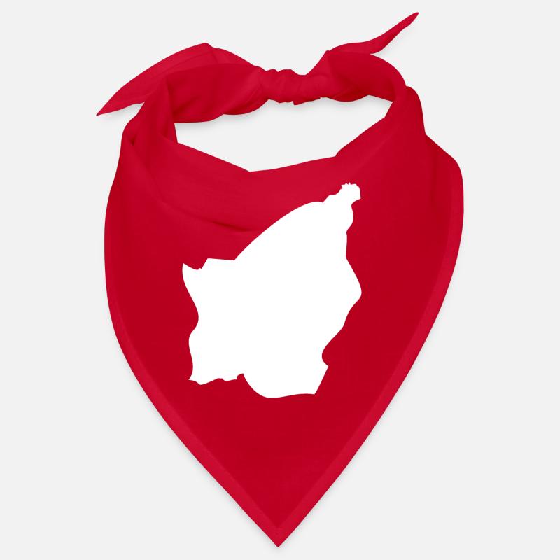 Drapeau de la carte de Saint-Marin Bandana
