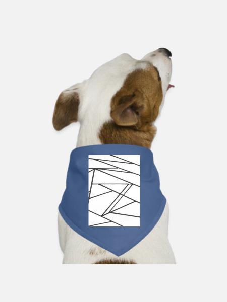 Strats - Hunde-Bandana Dreieckstuch - Taubenblau