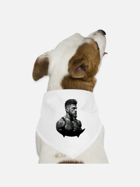MMA - Hunde-Bandana Dreieckstuch - Weiß