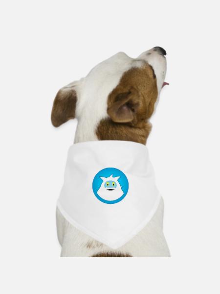 Yeti | Logo - Hunde-Bandana Dreieckstuch - Weiß