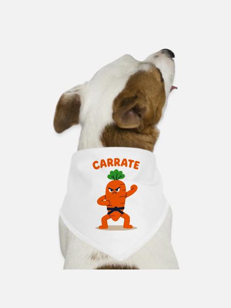 Karat - Hunde-Bandana Dreieckstuch - Weiß