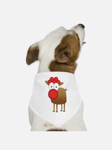 SCHWARZWALD-GIRLIE - Hunde-Bandana Dreieckstuch - Weiß