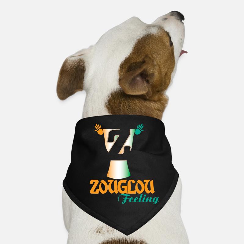 ZOUGLOU FEELING SHIRTS Bandana pour chien