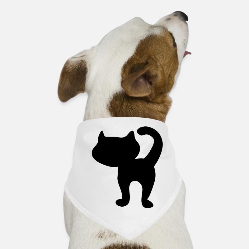 kitten_silhouette Dog Bandana