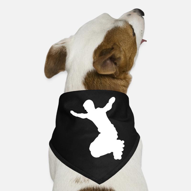 Patins rollers rollers patins Bandana pour chien