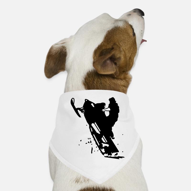 snowmobile Dog Bandana
