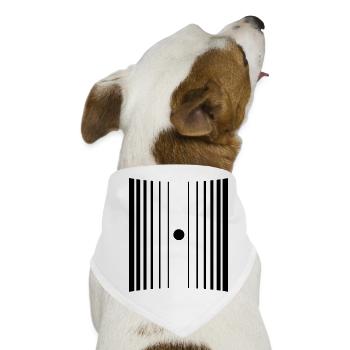dopplereffekt - Hunde-Bandana - Weiß - Vorne