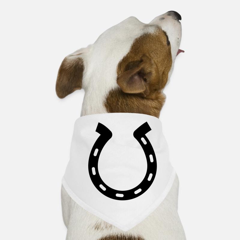 Hufeisen Hunde-Bandana