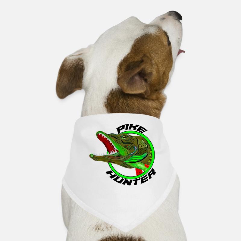 Pike hunter Dog Bandana