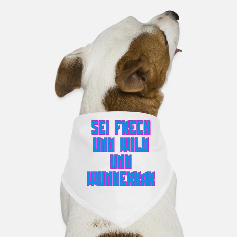 frech Hunde-Bandana