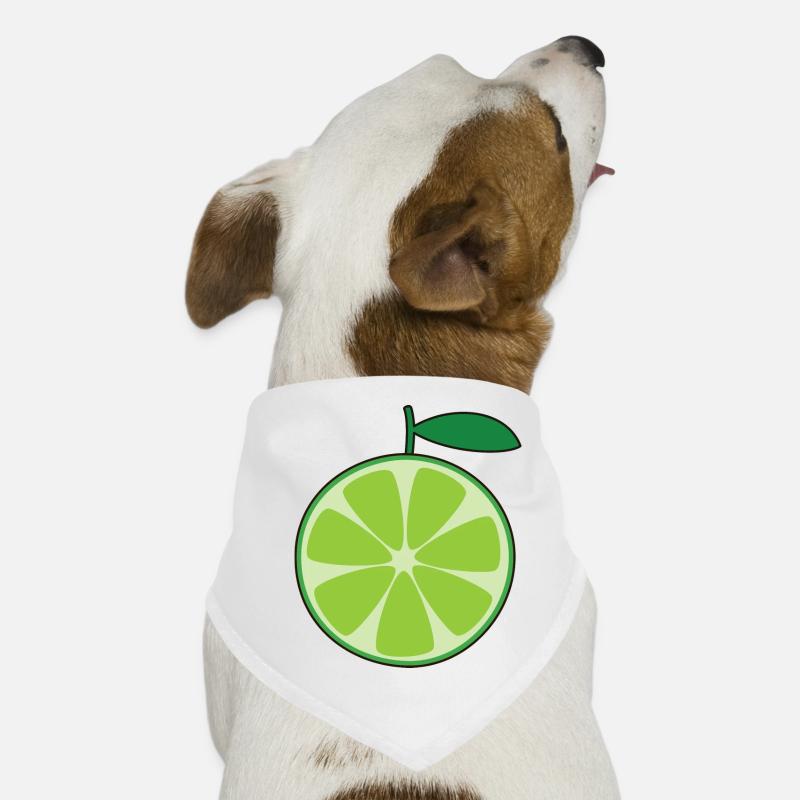 Citron vert Bandana pour chien